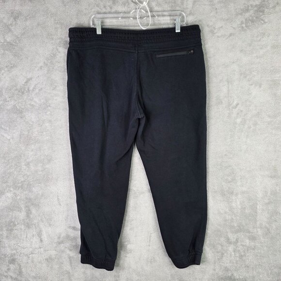 Mens Urban Pipeline Black Fleece Jogger Sweatpants Drawstring Cotton Blend XL - Picture 4 of 9